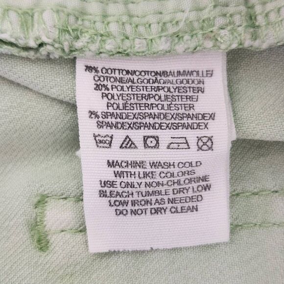 Free People Green Skinny Jeans Size 27 Free People Green Ankle Zip Skinny Denim - Picture 7 of 10